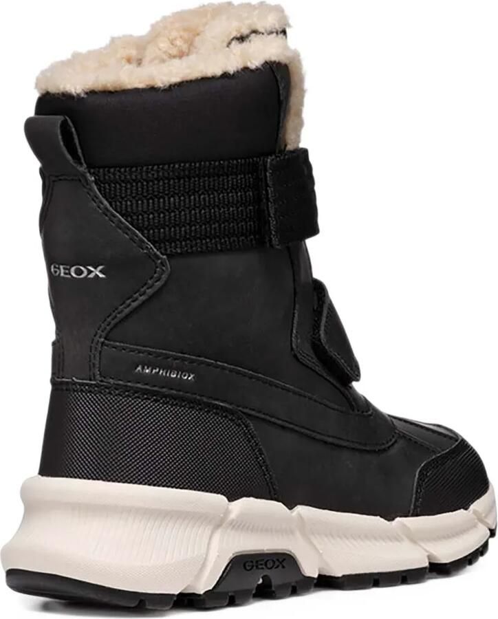 Geox Kids Flexyper Plus Abx Amphibiox touch-strap boots Zwart - Foto 2