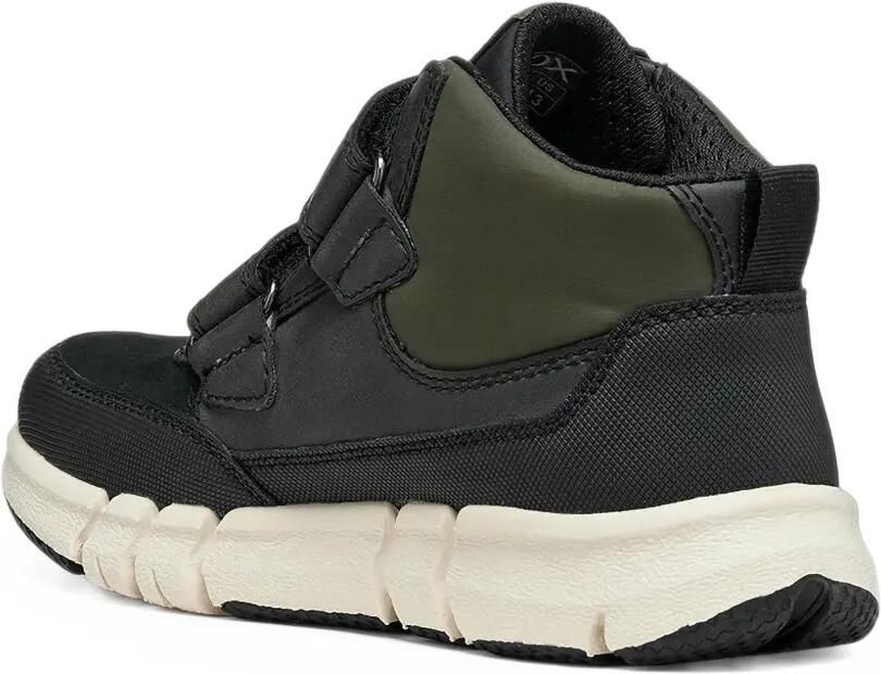 Geox Kids Flexyper touch-strap ankle boots Zwart - Foto 2