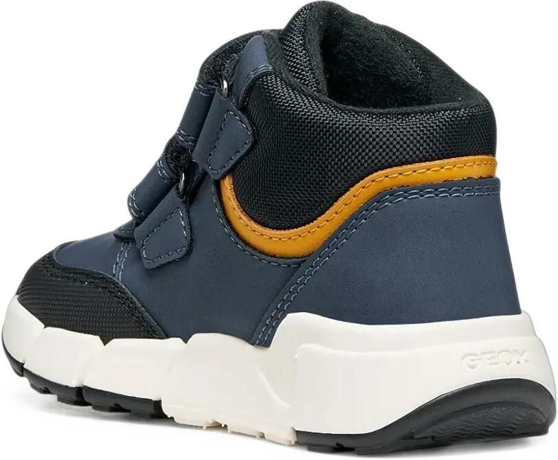 Geox Kids Flexyper sneakers met klittenband Blauw - Foto 3
