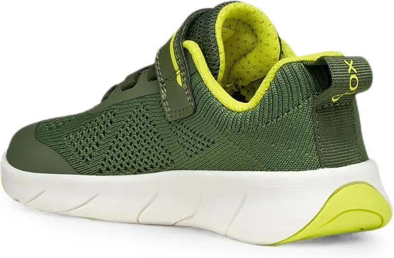 Geox Kids Foot-Run mesh sneakers Groen - Foto 3