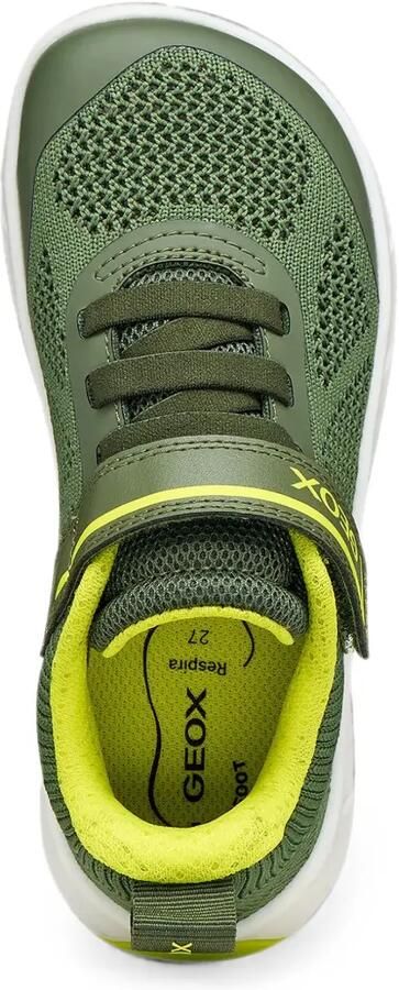 Geox Kids Foot-Run mesh sneakers Groen - Foto 4