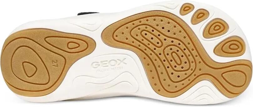 Geox Kids Foot-Run sneakers met klittenband Blauw - Foto 5
