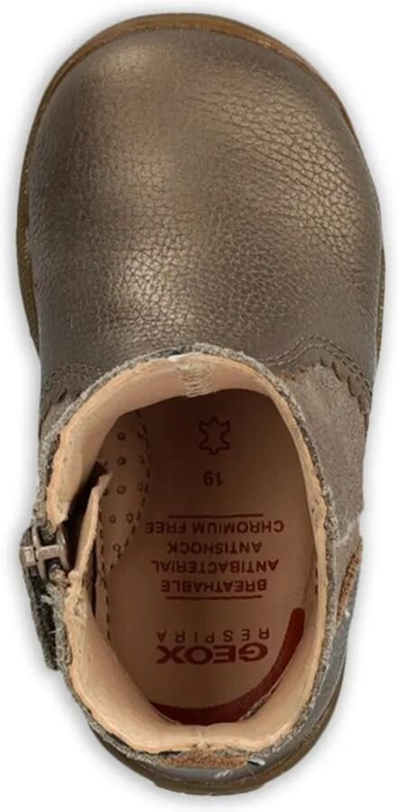 Geox Kids Gewelfde metallic laarzen Bruin - Foto 3