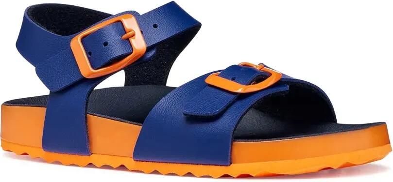 Geox Kids Ghita sandalen met gespsluiting Blauw