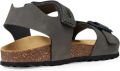 Geox Kids Ghita sandalen met klittenband en gespsluiting Bruin - Bruin