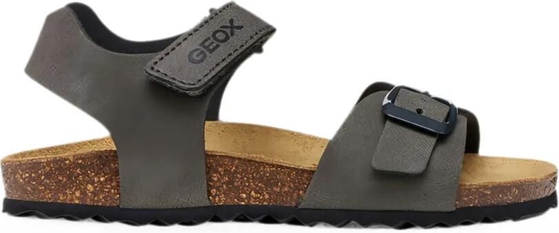 Geox Kids Ghita sandalen met klittenband en gespsluiting Bruin - Foto 5