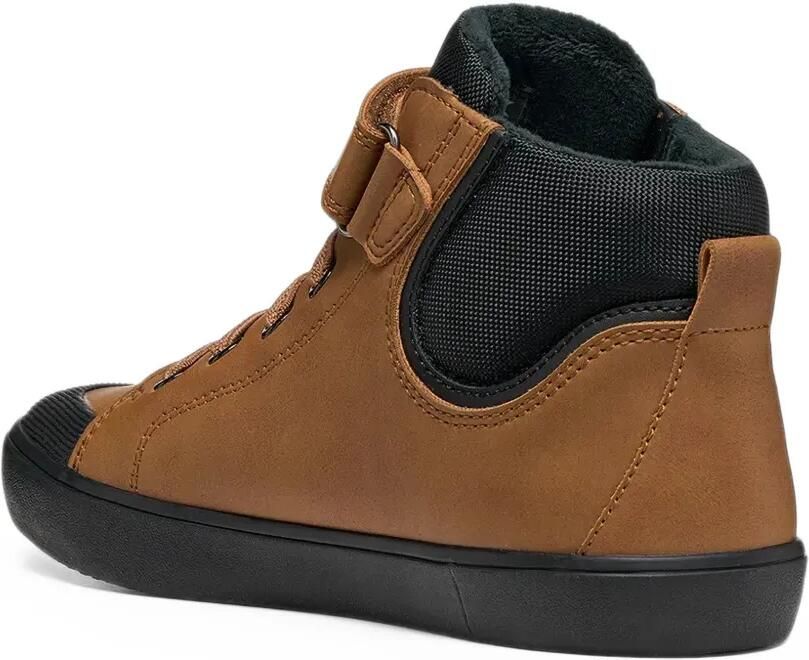 Geox Kids Gisli ankle touch-strap trainers Bruin - Foto 2