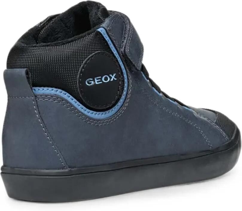 Geox Kids Gisli sneakers met klittenband Blauw - Foto 2