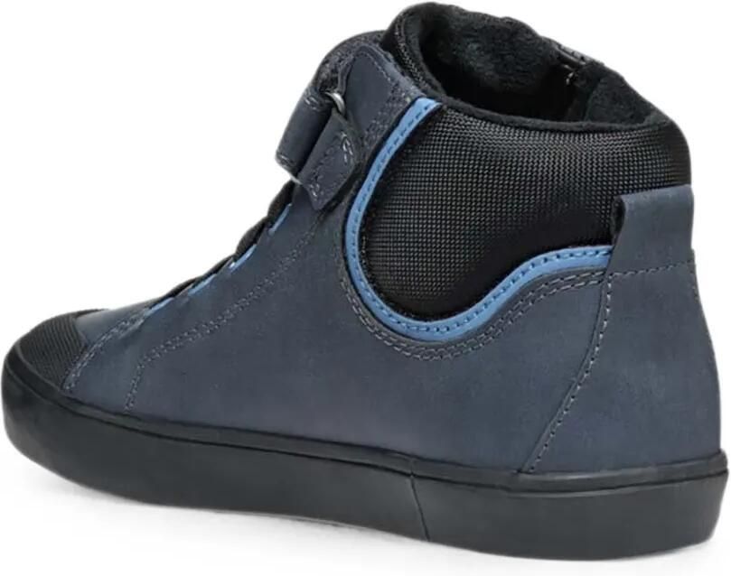 Geox Kids Gisli sneakers met klittenband Blauw - Foto 3