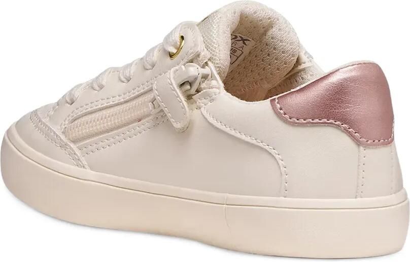 Geox Kids Gisli sneakers met sterpatch Beige - Foto 2