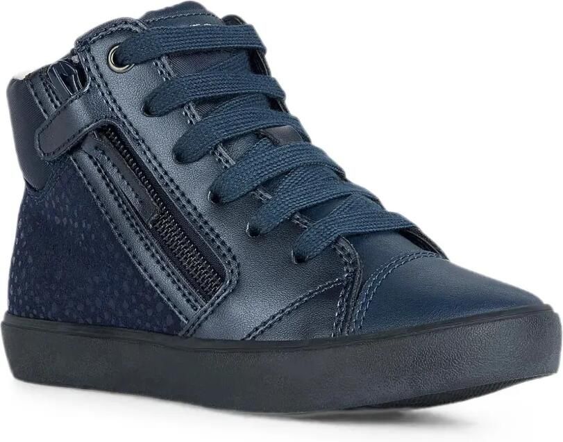 Geox Kids Gisli sneakers met vlakken Blauw