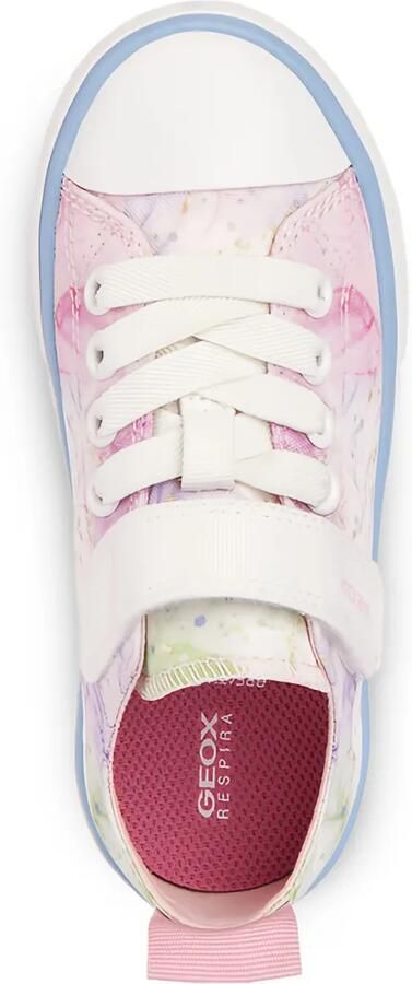 Geox Kids Gisli sneakers Wit - Foto 4