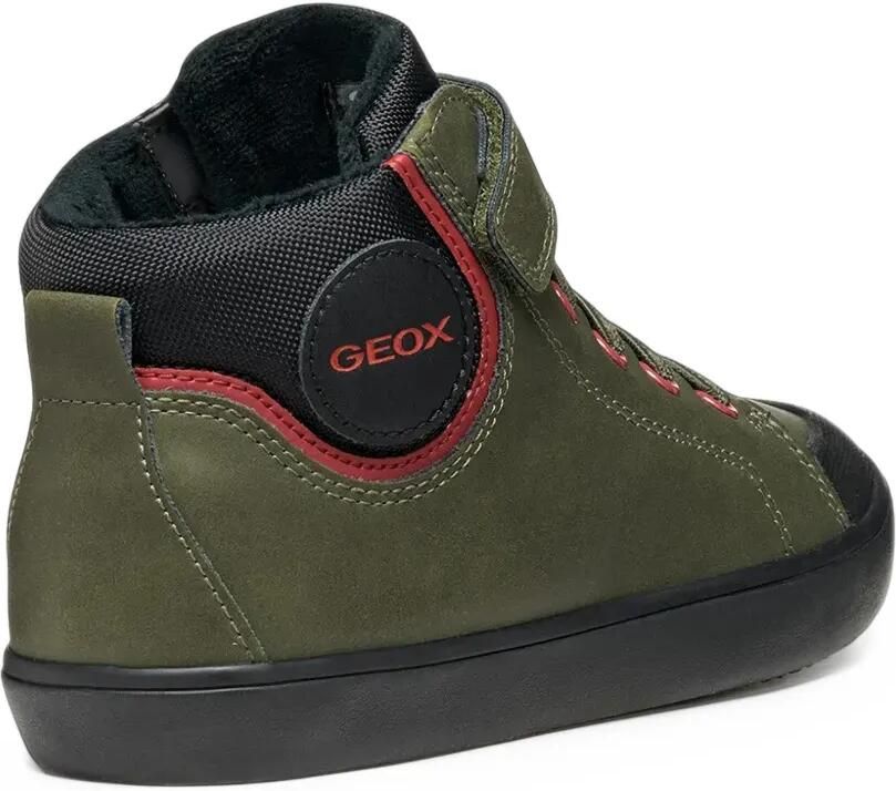 Geox Kids Gisli touch-strap ankle boots Groen - Foto 2