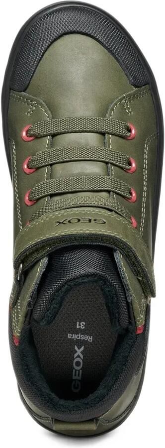 Geox Kids Gisli touch-strap ankle boots Groen - Foto 5