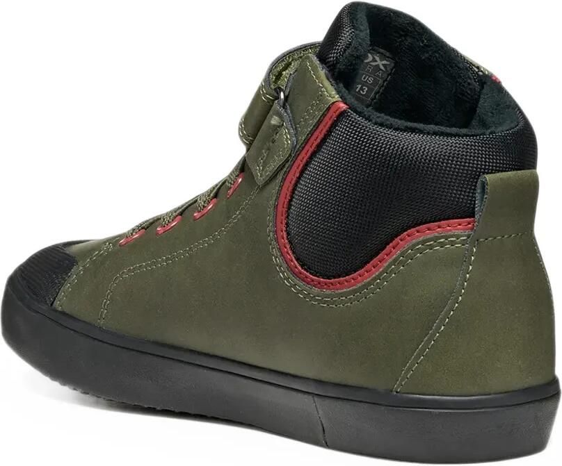 Geox Kids Gisli touch-strap ankle boots Groen - Foto 3