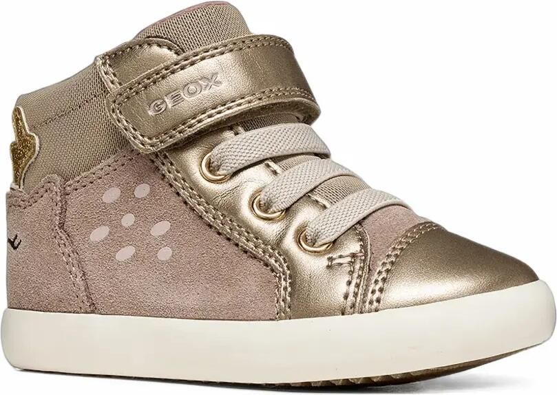 Geox Kids Gisli touch-strap sneakers Bruin