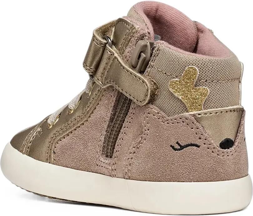 Geox Kids Gisli touch-strap sneakers Bruin - Foto 2