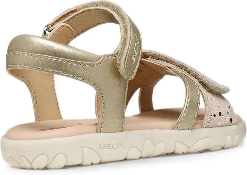 Geox Kids Haititouch sandalen met bandje Goud - Foto 2