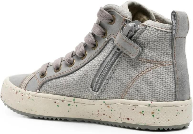 Geox Kids High-top sneakers met olifantprint Grijs - Foto 2