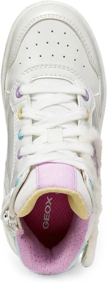 Geox Kids High-top sneakers met vleugelpatch Wit - Foto 5