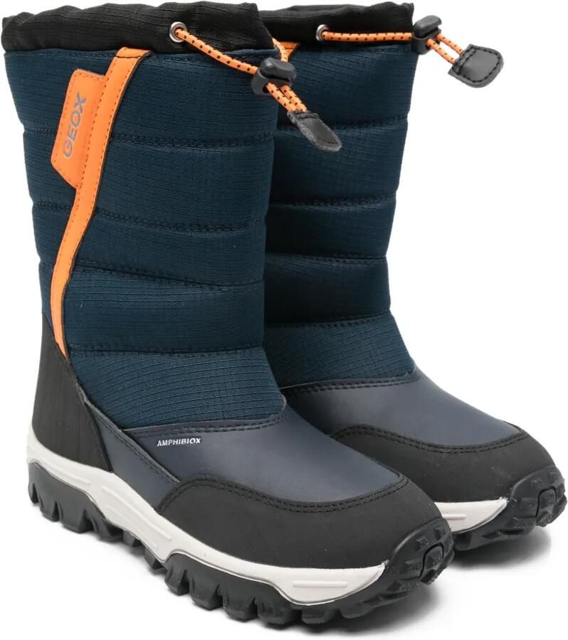 Geox Kids Himalaya ABX gewatteerde laarzen Blauw