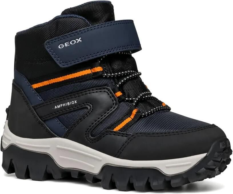 Geox Kids Himalaya waterdichte wandellaarzen Blauw - Foto 4
