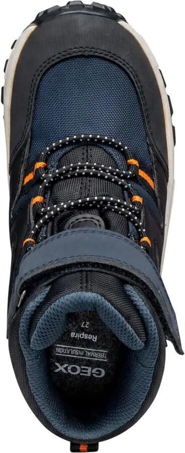 Geox Kids Himalaya waterdichte wandellaarzen Blauw - Foto 4