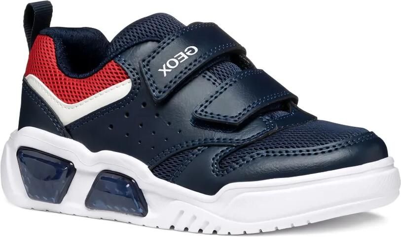 Geox Kids Illuminus sneakers Blauw