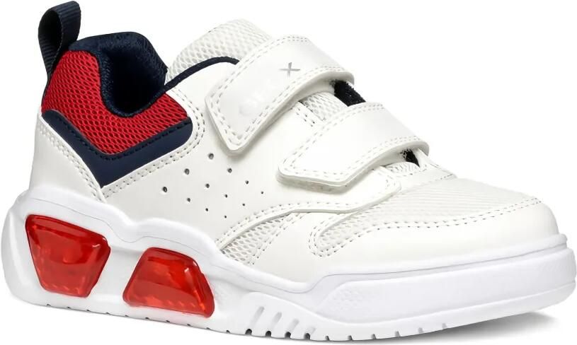 Geox Kids Illuminus sneakers Wit