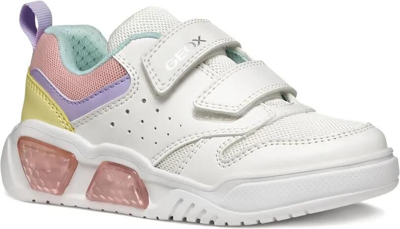 Geox Kids Illuminus sneakers Wit