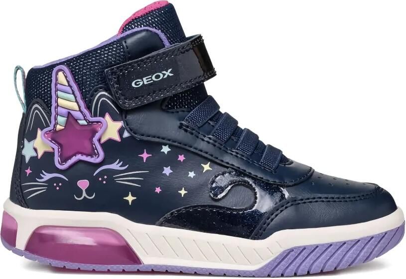 Geox Kids Inek sneakers Blauw