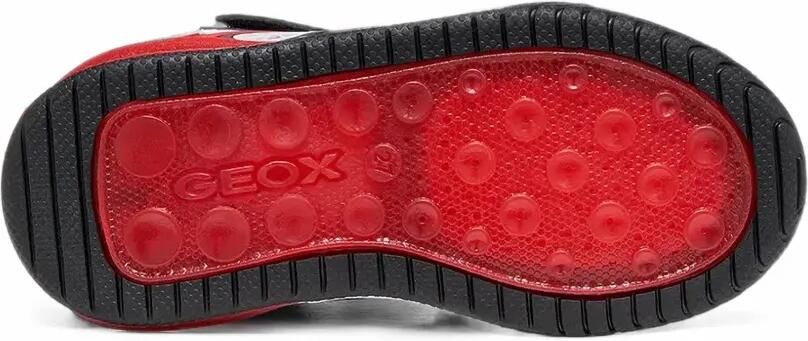 Geox Kids Inek touch-strap sneakers Blauw - Foto 4
