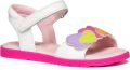 Geox Kids Joyfoot sandalen met klittenband Wit - Wit