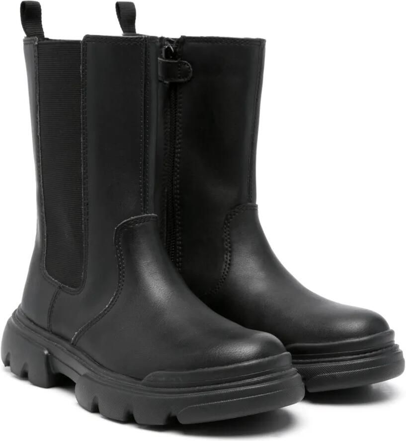 Geox Kids Junette Chelsea laarzen Zwart