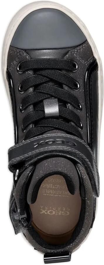 Geox Kids Kalispera high-top sneakers Grijs - Foto 4