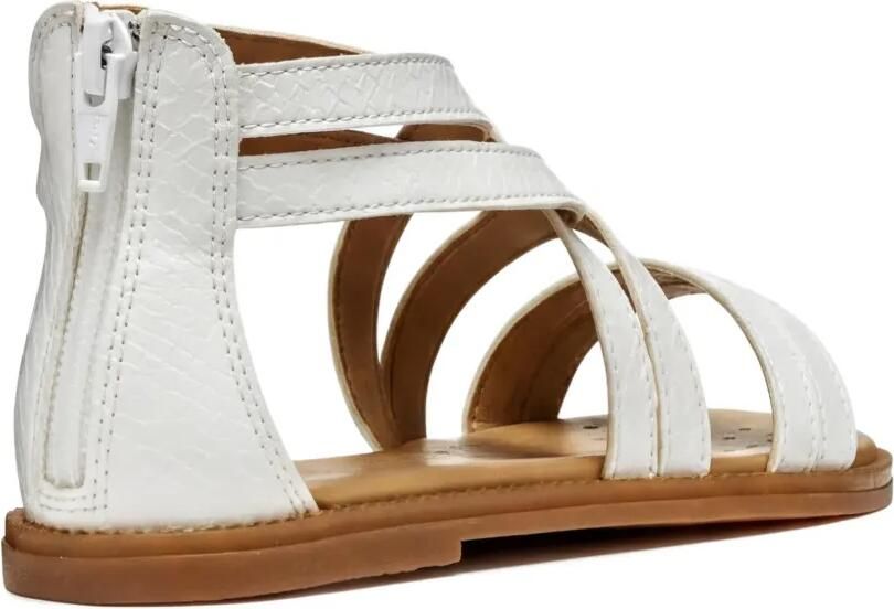 Geox Kids Karly sandalen met bandjes Wit