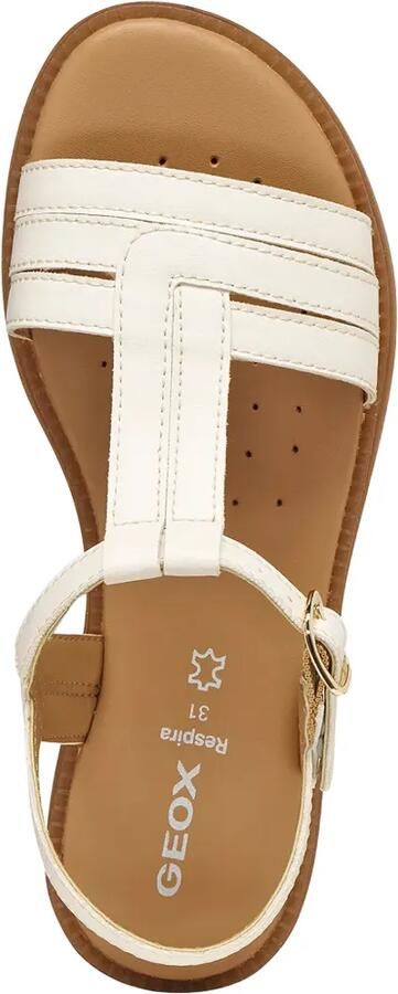 Geox Kids Karly sandalen met gespsluiting Beige - Foto 4