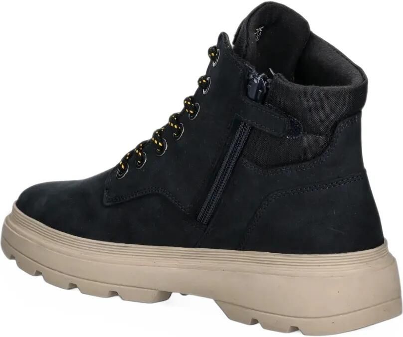 Geox Kids Kiddartah lace-up panelled boots Blauw - Foto 2
