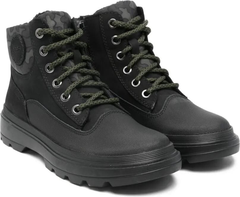 Geox Kids Kiddartah veterlaarzen Zwart