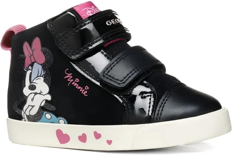 Geox Kids Kilwi Minnie Mouse high-top sneakers Zwart - Foto 3