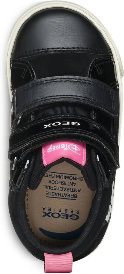 Geox Kids Kilwi Minnie Mouse high-top sneakers Zwart - Foto 5