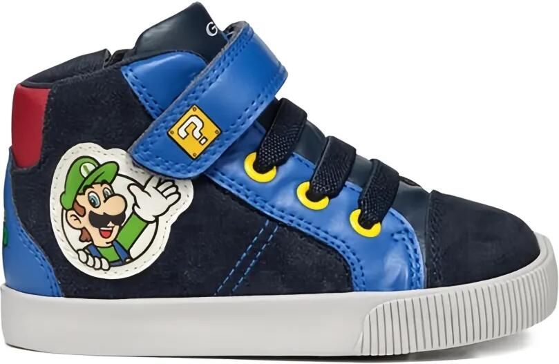 Geox Kids Kilwi sneakers Blauw - Foto 4