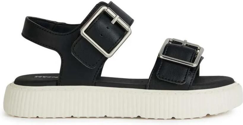 Geox Kids Kodette sandalen met gespsluiting Zwart - Foto 4