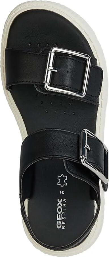 Geox Kids Kodette sandalen met gespsluiting Zwart - Foto 5
