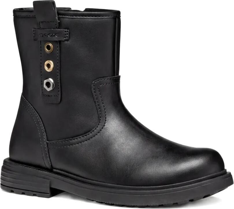 Geox Kids Laarzen met ringlets Zwart
