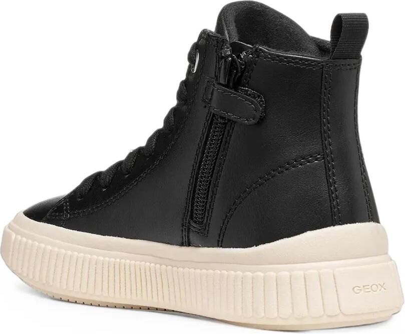 Geox Kids Laquinny high-top sneakers Zwart - Foto 4