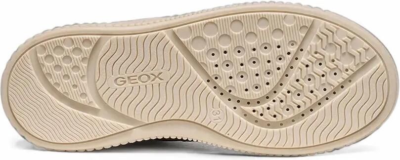 Geox Kids Laquinny quilted metallic ankle boots Goud - Foto 5
