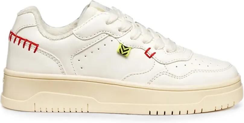 Geox Kids Lestrella sneakers met stikseldetail Wit - Foto 4