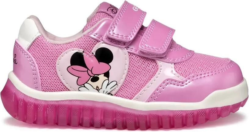 Geox Kids Lightylo Minnie Mouse sneakers Roze