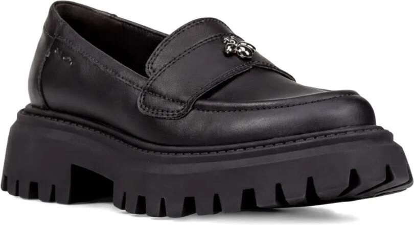 Geox Kids Loafers met chunky zool Zwart